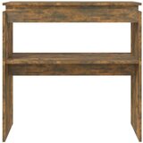  Konzolni stol boja hrasta 80 x 30 x 80 cm od konstruiranog drva | shoptok.hr