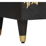  Kreveta s ladicama 2 pcs Crna 60 x 33 x 75 cm Čvrsto drvo manga | shoptok.hr
