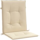  Jastuci za vrtne stolice 4 kom bež 100 x 50 x 3 cm od tkanine | shoptok.hr