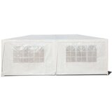 Multi Garden komercijalni vrtni paviljon šator – 3 × 6 m, 6 zidova, bijeli | shoptok.hr