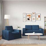 SOFA 2 pcs Plava Metal | shoptok.hr