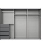 Boxxx OMARA Z DRSNIMI VRATI, barve grafita | Shoptok.si