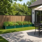  Povišeni vrtni krevet Zelena 320 x 80 x 24 cm | shoptok.hr