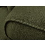 Bobochic Paris Zelena sedežna garnitura iz šenilje 237 cm Whesley – | Shoptok.si