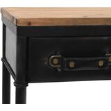  Konzolni stol od MDF-a i jelovine 100 x 33,5 x 80 cm | Eponuda.ba