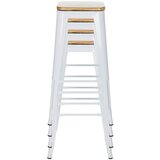 MID.YOU Barski Stol Vantaggio High Ws, Bela | Shoptok.si