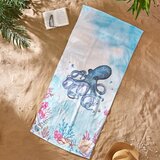 Catherine Lansfield Plavi pamučan ručnik za plažu 76x160 cm Octopus – | shoptok.hr