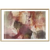  Plakat Spring Composition - glimmers and forms in watercolor technique 60x40 Zlatni okvir s margom | shoptok.hr