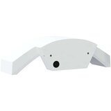 vidaXL Zunanje LED stenske senzorske svetilke bela tlačno lit aluminij | Shoptok.si