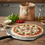 MIMIUO 34,5×30,5 cm perforirana lopatica za pico iz aluminija z ročajem proti opeklinam | Shoptok.si