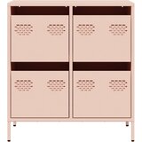  Komoda ružičasta 68x39x73,5 cm hladno valjani čelik | shoptok.hr