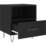  Noćni ormarići 2 kom crni 40 x 35 x 47 5 cm konstruirano drvo | shoptok.hr