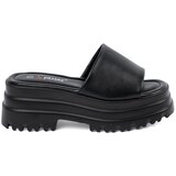 SEASTAR Black platform flip-flops Cijene