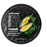 CafeMimi maska za lice sa povrćem CAFÉ mimi - avokado i rukola super food 10ml Cene