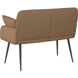  Dvosjed s metalnim nogama 2-sjedalo Boja cappuccina | shoptok.hr