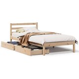  Okvir kreveta bez madraca 90 x 190 cm od masivne borovine | shoptok.hr