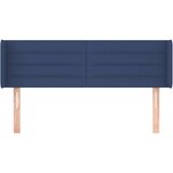  Uzglavlje s ušima plavi 147x16x78/88 cm od tkanine | shoptok.hr