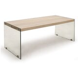 Tomasucci Stolić za kavu s pločom stola u dekoru hrasta u prirodnoj boji 55x110 cm Nancy – Cijene