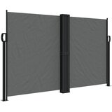 vidaXL Uvlačiva bočna tenda 140 x 600 cm antracit | shoptok.hr