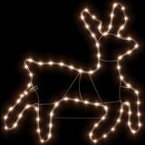  Figura božićnog soba LED 3 kom topla bijela 57 x 55 x 4,5 cm | shoptok.hr