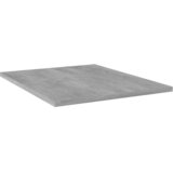 Police za knjige 4 kom siva boja betona 40 x 50 x 1,5 cm drvene | shoptok.hr