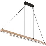 Globo Viseća LED svjetiljka Grekkie (40 W, D x Š x V: 171 x 7 x 120 cm, Smeđa, Crna, Raznobojno) | shoptok.hr