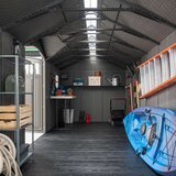 Lifetime - Plastična vrtna kućica Neptun - 14 82 m2 (610x243x241 cm) | BRANDED IN THE USA | shoptok.hr