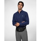 Lacoste Chemise en flanelle de coton regular fit Tamno plava | shoptok.hr