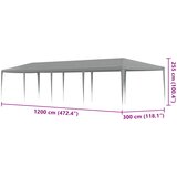  za zabave Svijetlo siva 1200 x 300 x 255 cm PE i čelik | Eponuda.com