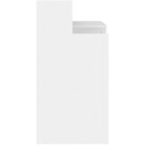  Radni stol s LED svjetlima bijeli 97x45x90 cm konstruirano drvo | shoptok.hr