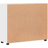  Kreveta s policom FLORIN Visoki sjaj bijela 88,5 x 30,5 x 73 cm | shoptok.hr