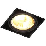 Zuma line 94361-BK - Ugradna svetiljka ONEON 1xGU10/50W/230V crna | Eponuda.com