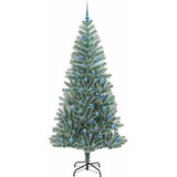  Umjetno Božićno Drvo s Snježnim Flokom i LED Svjetlom 240 cm | shoptok.hr