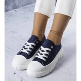 Gemre Navy platform sneakers Bellemare | shoptok.hr