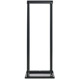 vidaXL Stalak za drva za ogrjev s bazom crni 37 x 37 x 113 cm čelični Cijene