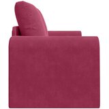  Krevet na razvlačenje Vinska crvena 148 x 71 x 83 cm Baršun | shoptok.hr