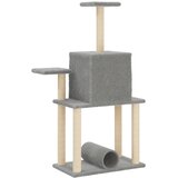  Penjalica za mačke sa stupovima za grebanje svjetlosiva 122 cm | Eponuda.com