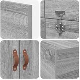  Krevet s ladicama Siva Sonoma 90 x 200 cm Konstruirano drvo | shoptok.hr