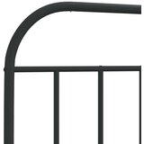  Metalno uzglavlje crno 80 cm | shoptok.hr