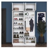 Hanah home Ormar za hodnik EA144 - 3839, 119,6x226,4x37,5 cm, Bijela | Eponuda.ba