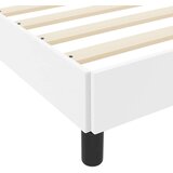  Krevetna konstrukcija Čista bijela 120 x 200 cm tkanina | shoptok.hr