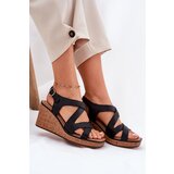 Sergio Leone Wedge Sandals For Women | shoptok.hr