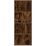 vidaXL Regal za knjige boja hrasta 40x24x102 cm od konstruiranog drva | shoptok.hr