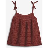 GAP Strappy Eyelet Majica Rdeča | Shoptok.si