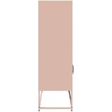 vidaXL Highboard Pink 68x39x123 cm Steel | Shoptok.si