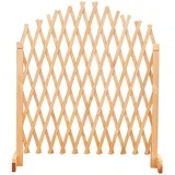 Nastavljiv leseni rožni trellis set - 2 kosa, vremensko odporen bor, maks. širina 150 cm, (5000436426)