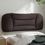  The Living Store Vzglavna stranica temno rjava 100 cm blago - Vzglavna Stranica, (21500687) | Shoptok.si