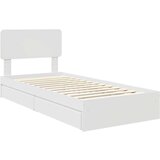  Krevet s od storage Bijelo 90 x 200 cm Konstruirano drvo | shoptok.hr