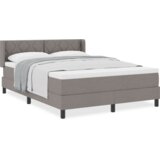  Krevet s boxspringom s madracem Taupe 140x200 cm Tkanina | shoptok.hr