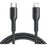 Napajalni kabel Flash - Charge Series SA26 - CL3 USB - C / Lightning 30W - Črna / 1m